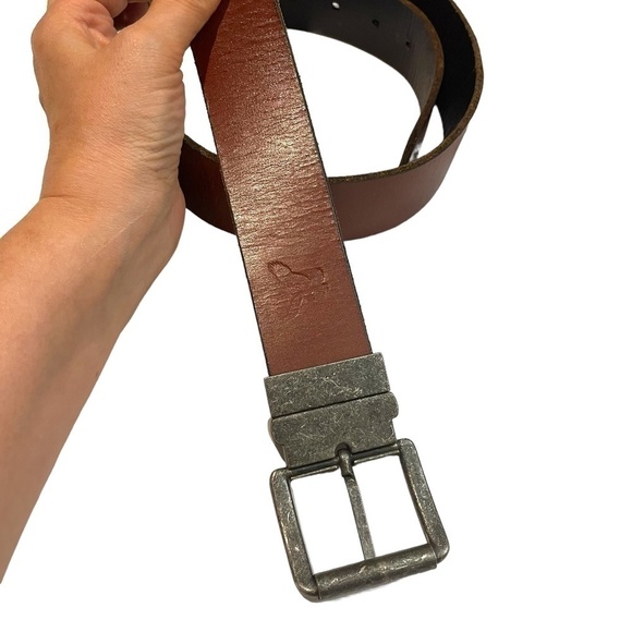Reversible Leather Black And Brown Belt - Picture 5 of 8